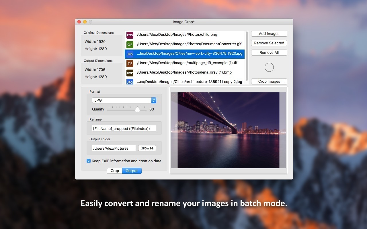 best program to scan and crop photos for mac